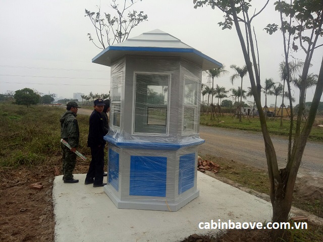 Bốt gác bảo vệ lục lăng composite145